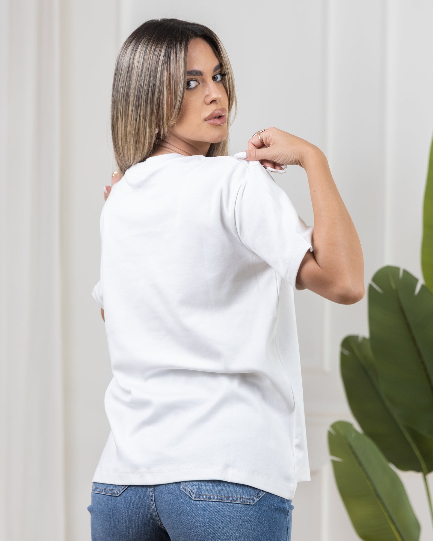 Majica Basic bela
