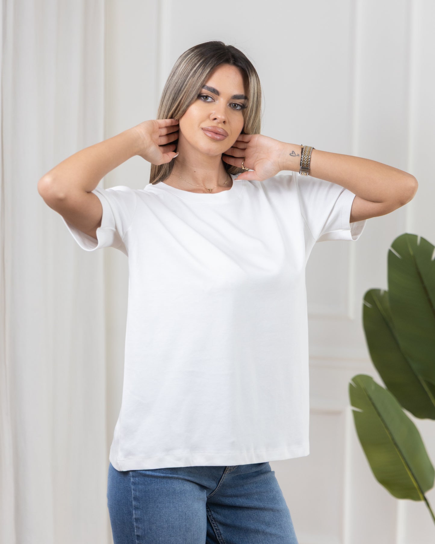 Majica Basic bela