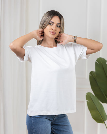 Majica Basic bela