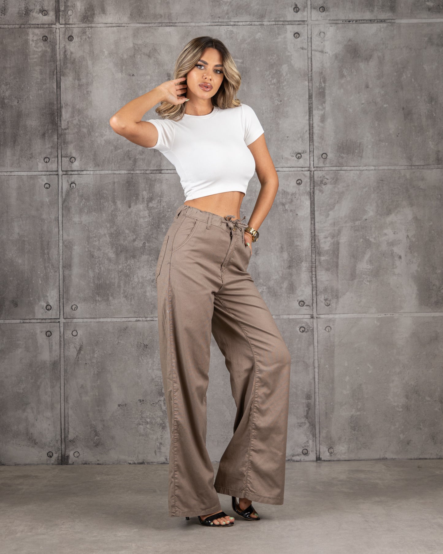 Ženska Lanena Pantalona 699/4